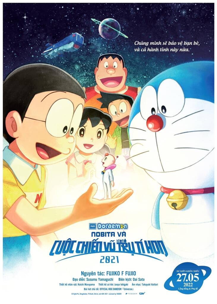 DORAEMON: NOBITA VÀ CUỘC CHIẾN VŨ TRỤ TÍ HON 2021