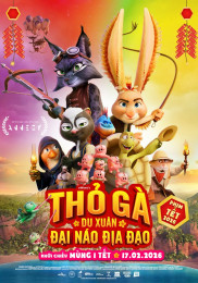 THỎ GÀ DU XUÂN ĐẠI NÁO ĐỊA ĐẠO
