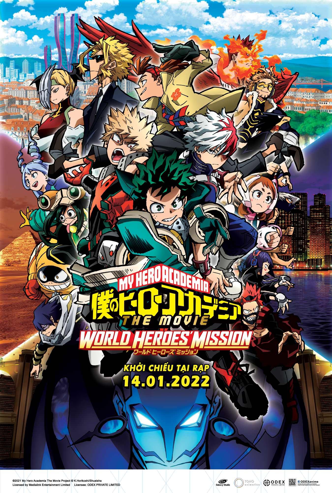 My hero academia 2025 heroes rising subs
