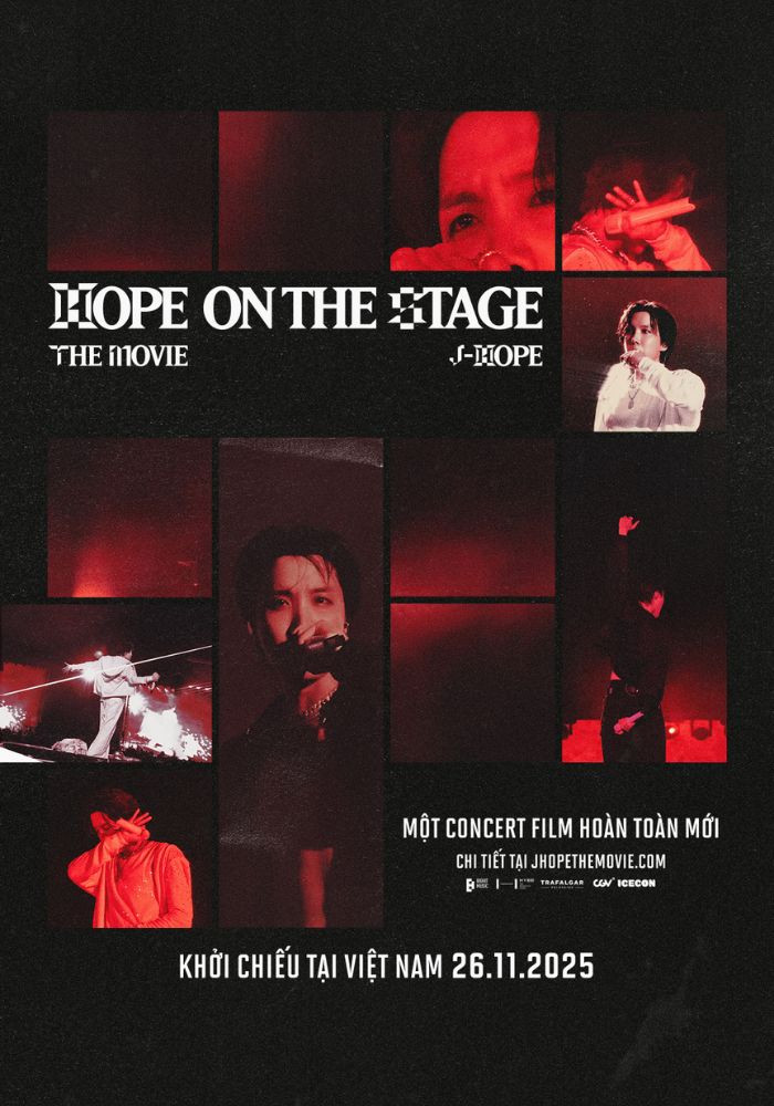 j-hope Tour 'HOPE ON THE STAGE' THE MOVIE 2025 | Thông tin - Lịch